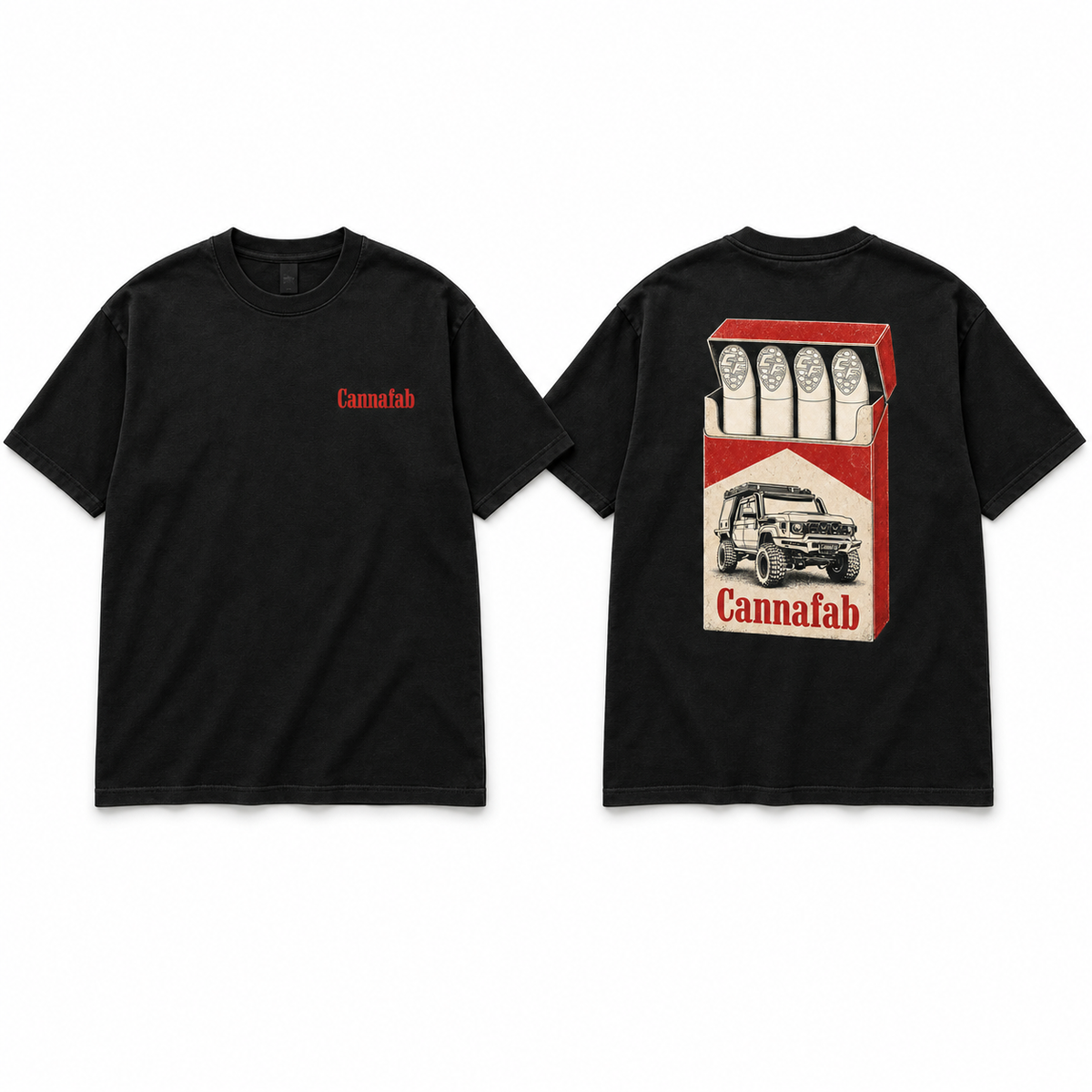 Canna Fabrication Smoko Heavyweight Boxy T-Shirt