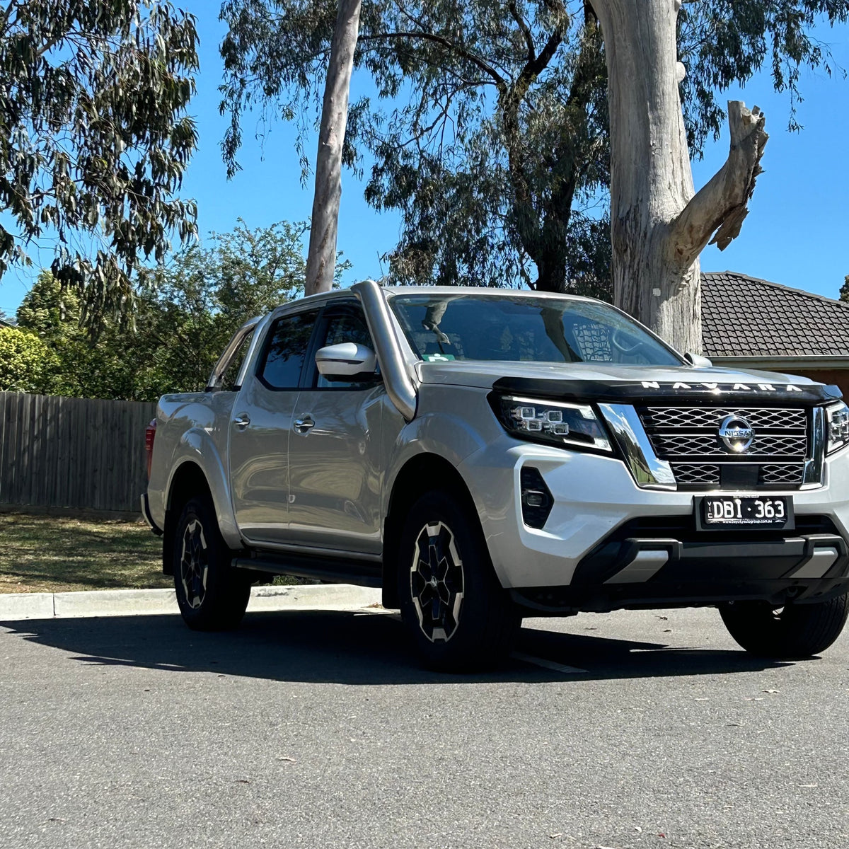 Nissan Navara NP300 Teardrop 4.5" Twin Snorkel's - Canna Fabrication