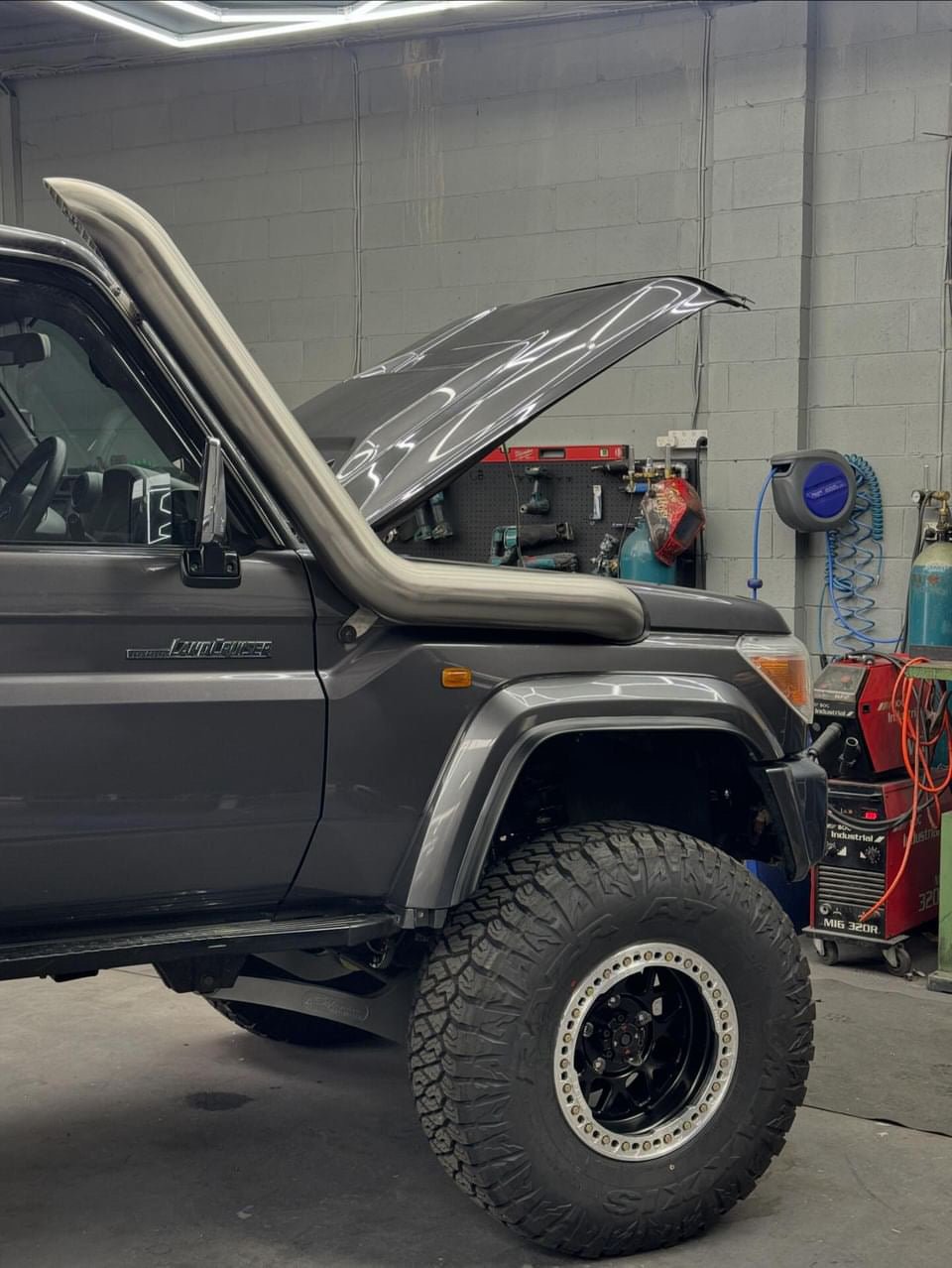 Toyota Landcruiser 76/78/79 Series 5 Inch Snorkel - Canna Fabrication