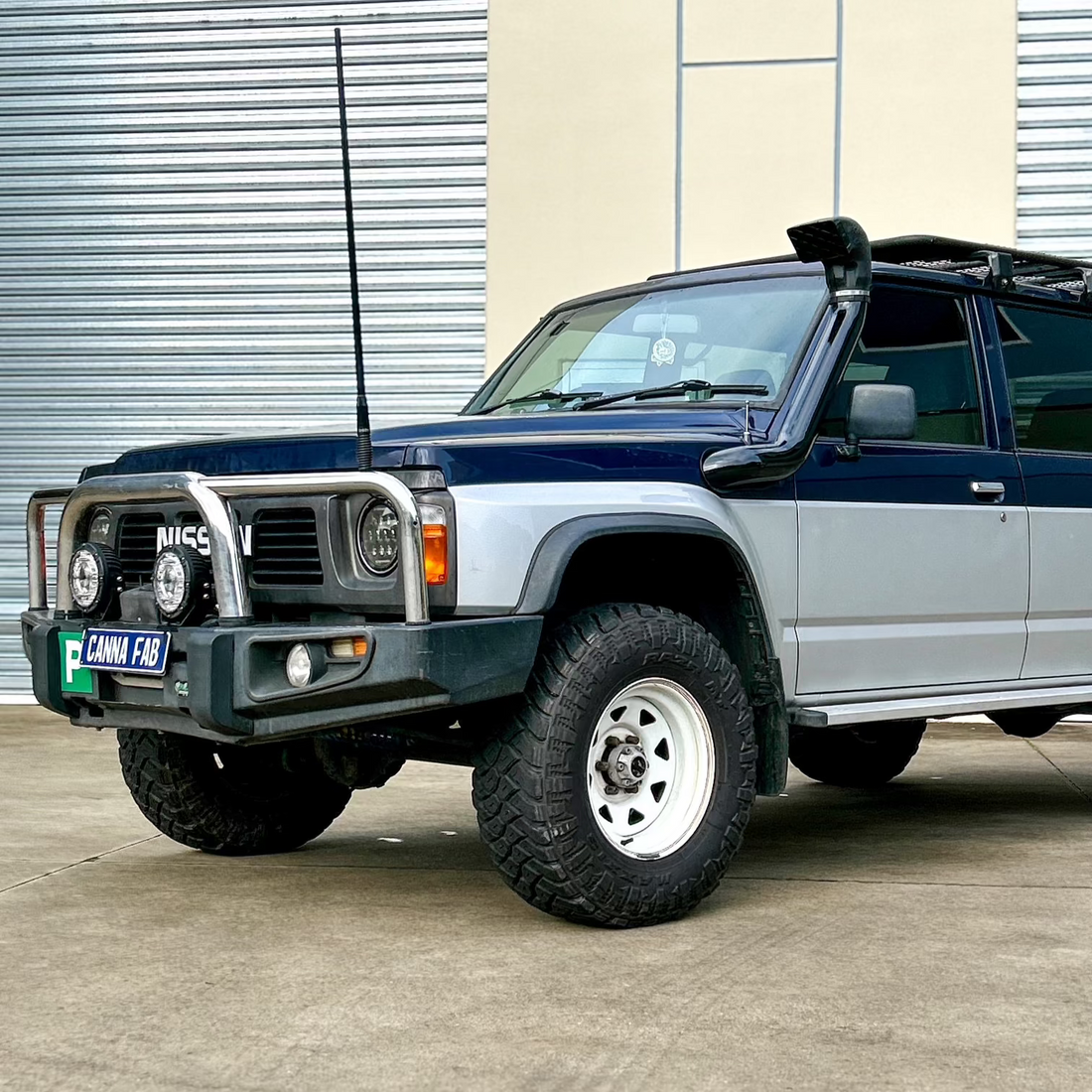 Nissan Patrol GQ Stainless Steel Snorkels and Airboxes