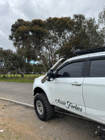 Isuzu D-Max MY20-26 Teardrop Twin Stainless Snorkels