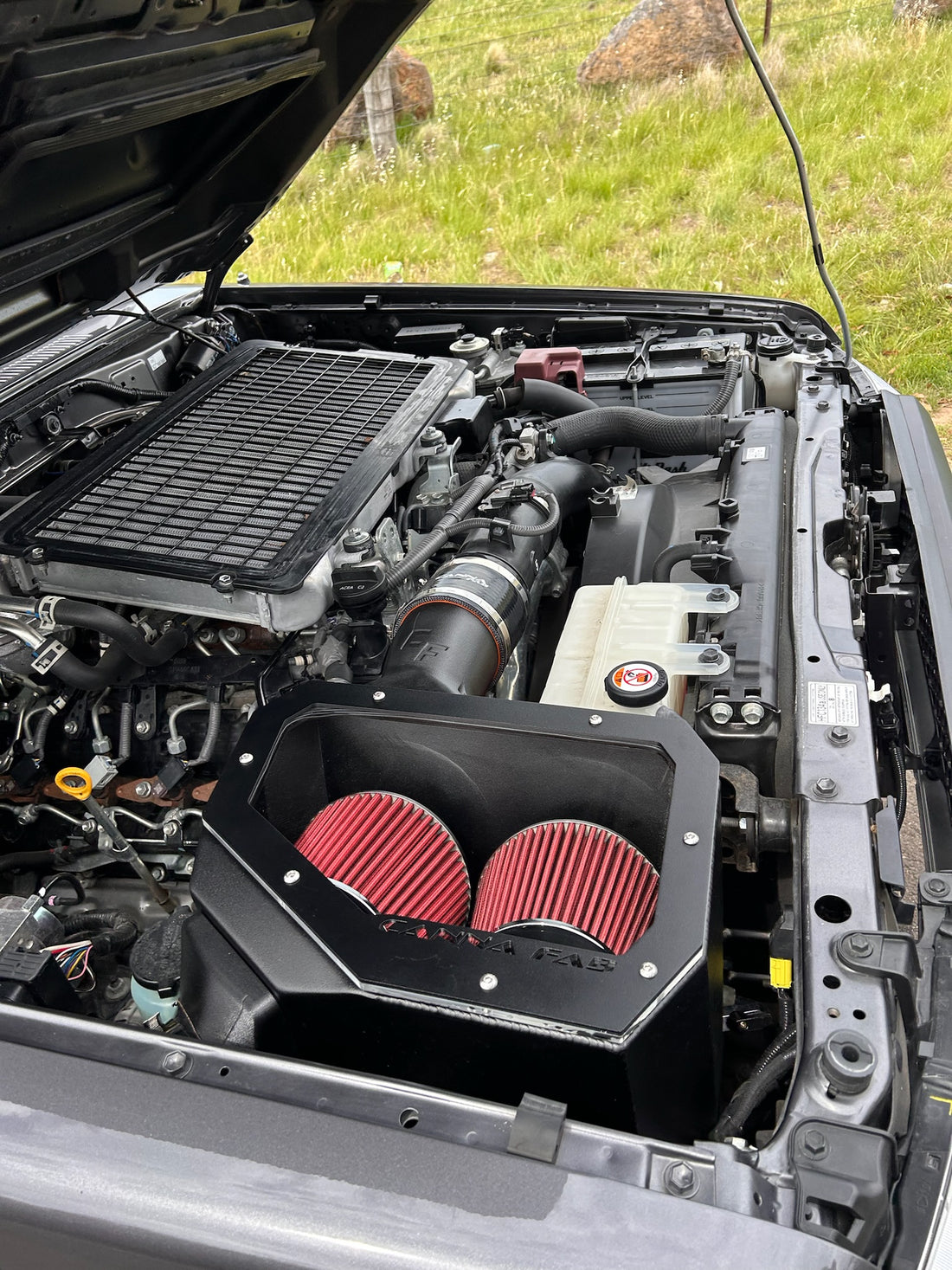 Toyota Landcruiser 76/78/79 Series Twin Pod Filter Airbox