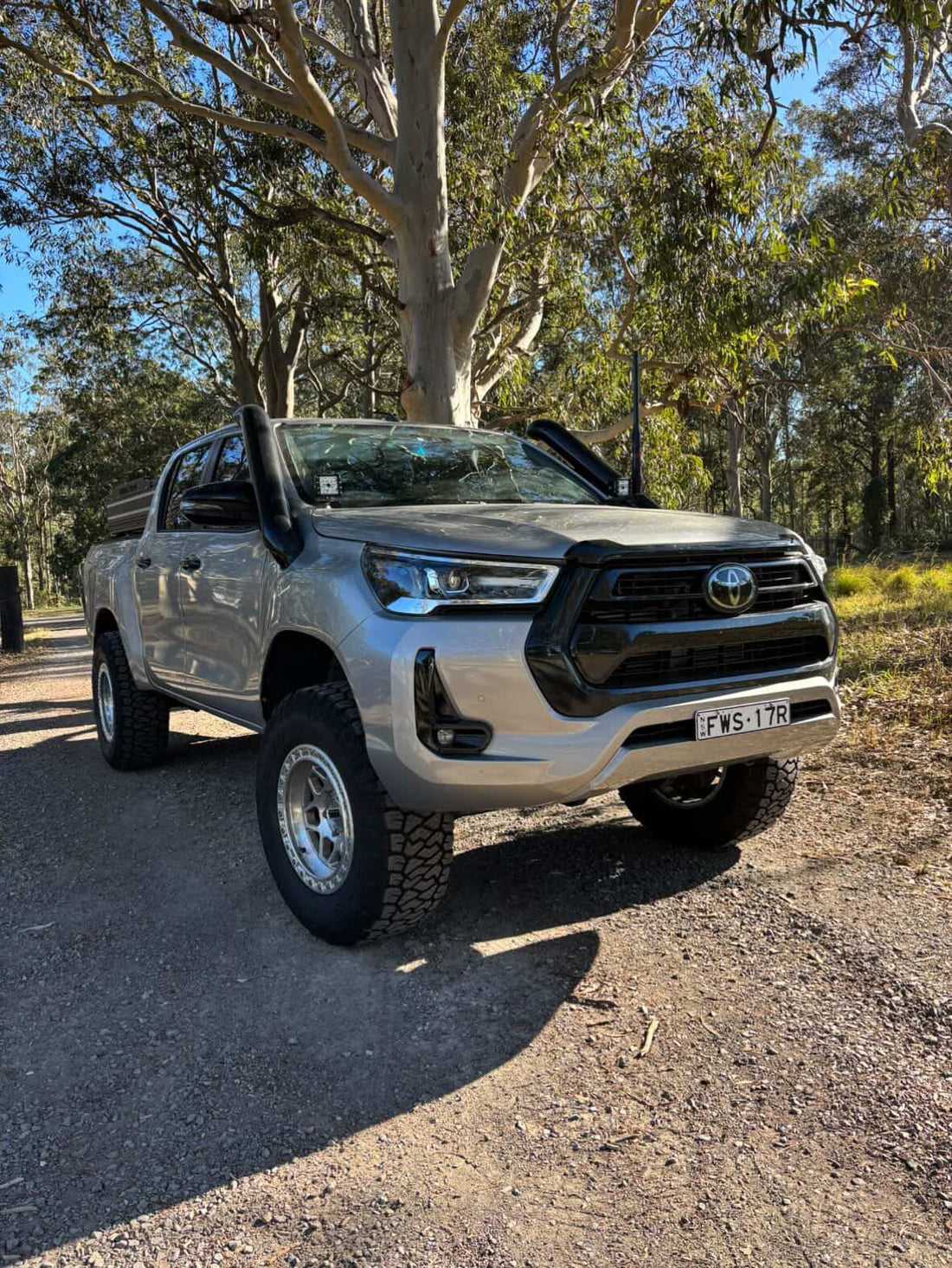 Toyota Hilux N80 4.5" Twin Snorkel's - Canna Fabrication