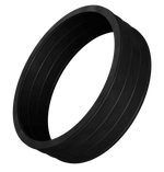 3.5" to 3.2" rubber reducer by Canna Fabrication