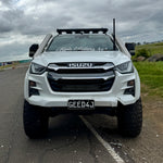 Isuzu D-Max MY20-26 Teardrop Twin Stainless Snorkels