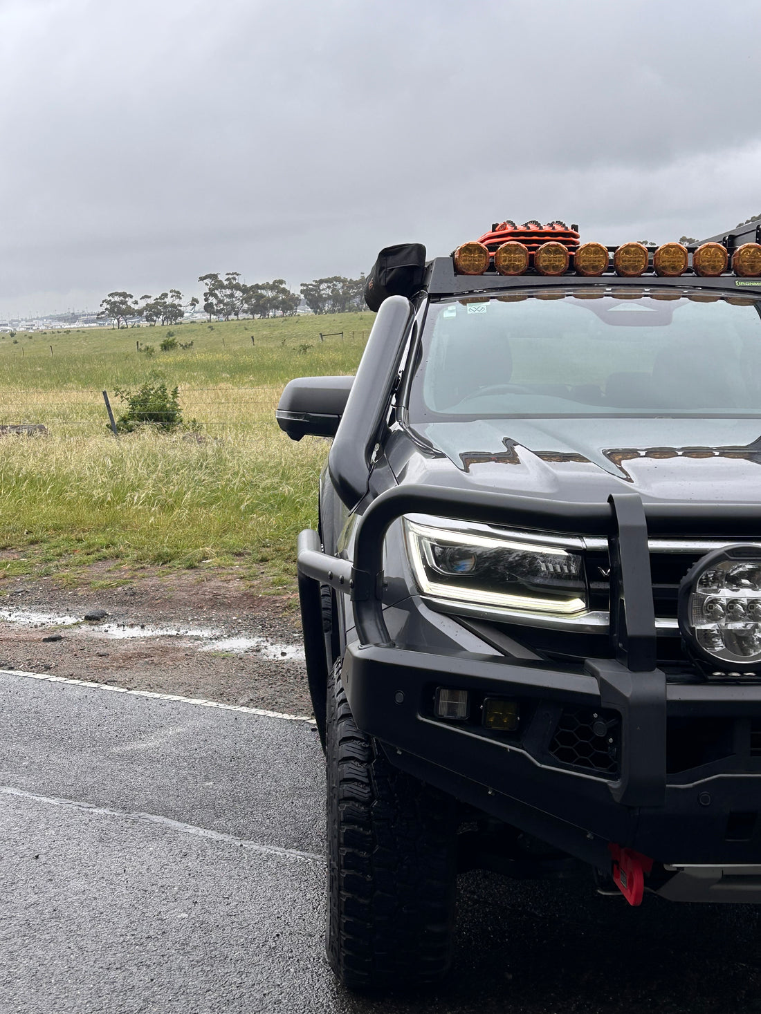 Volkswagen Amarok 2024+ Stainless Snorkel Short Entry
