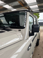 CannaFab snorkel windshield sticker
