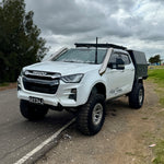 Isuzu D-Max MY20-26 Teardrop Twin Stainless Snorkels