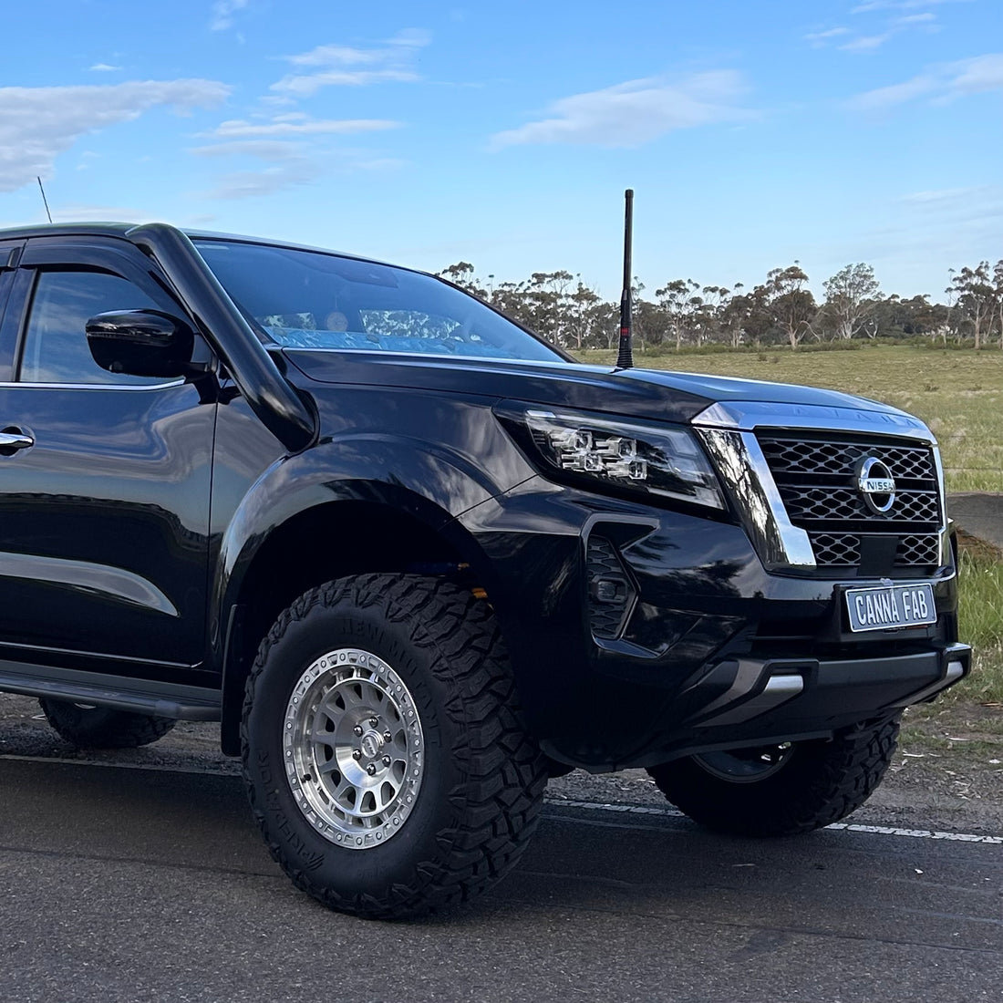 Nissan Navara NP300 4.5" Snorkel & Stock Airbox Kit