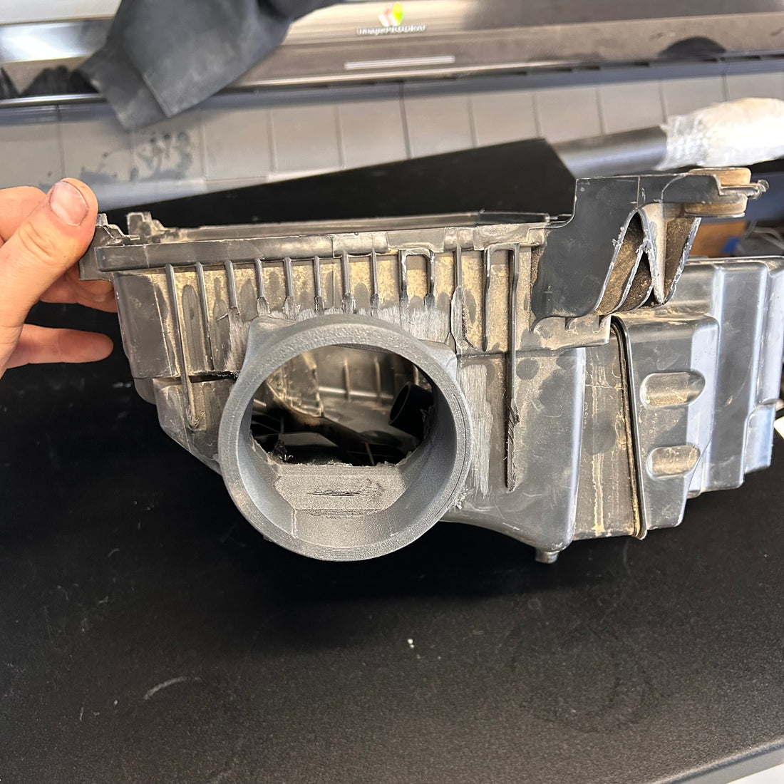 NP300 Stock Airbox Adapter