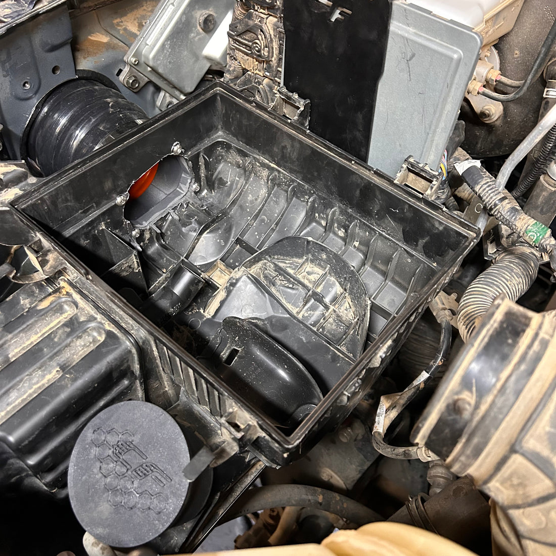 NP300 Stock Airbox Adapter