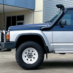 Nissan Patrol GQ mid-entry stainless snorkel - Canna Fabrication