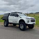 Isuzu D-Max MY20-26 Teardrop Twin Stainless Snorkels