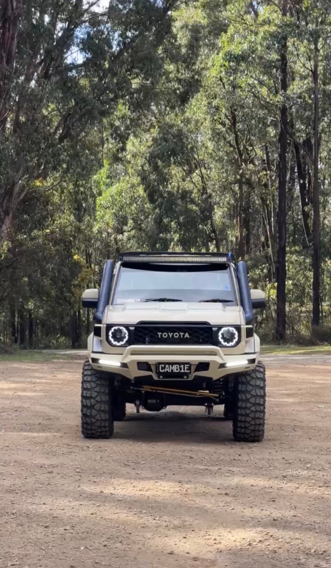 Toyota Landcruiser 76/78/79 Series 5" Snorkel (2024-PRESENT)