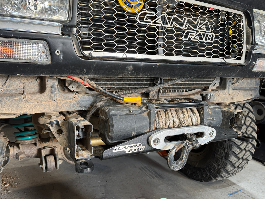Toyota Landcruiser 80 Series Winch Cradle