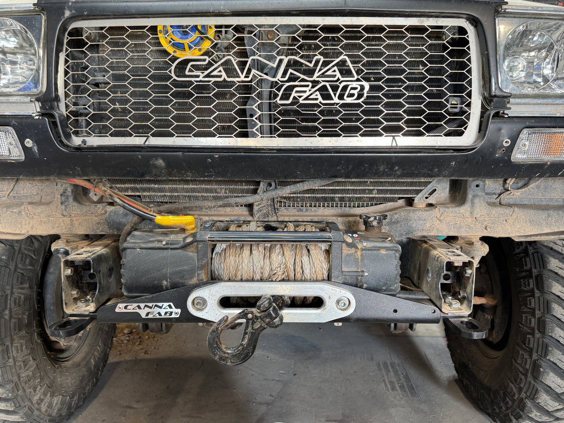 Toyota Landcruiser 80 Series Winch Cradle