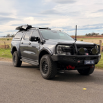Ford Ranger PY Next-Gen stainless snorkel by Canna Fabrication