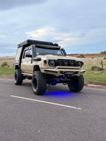 Toyota LandCruiser 76/78/79 Series 5 inch twin snorkels by Canna Fabrication