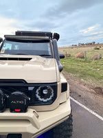 Toyota LandCruiser 76/78/79 Series 5 inch twin snorkels - Canna Fabrication