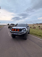 Toyota Hilux N90 4.5 inch twin snorkels - Canna Fabrication