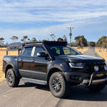 Ford Ranger Raptor PX3 short-entry stainless snorkel by Canna Fabrication