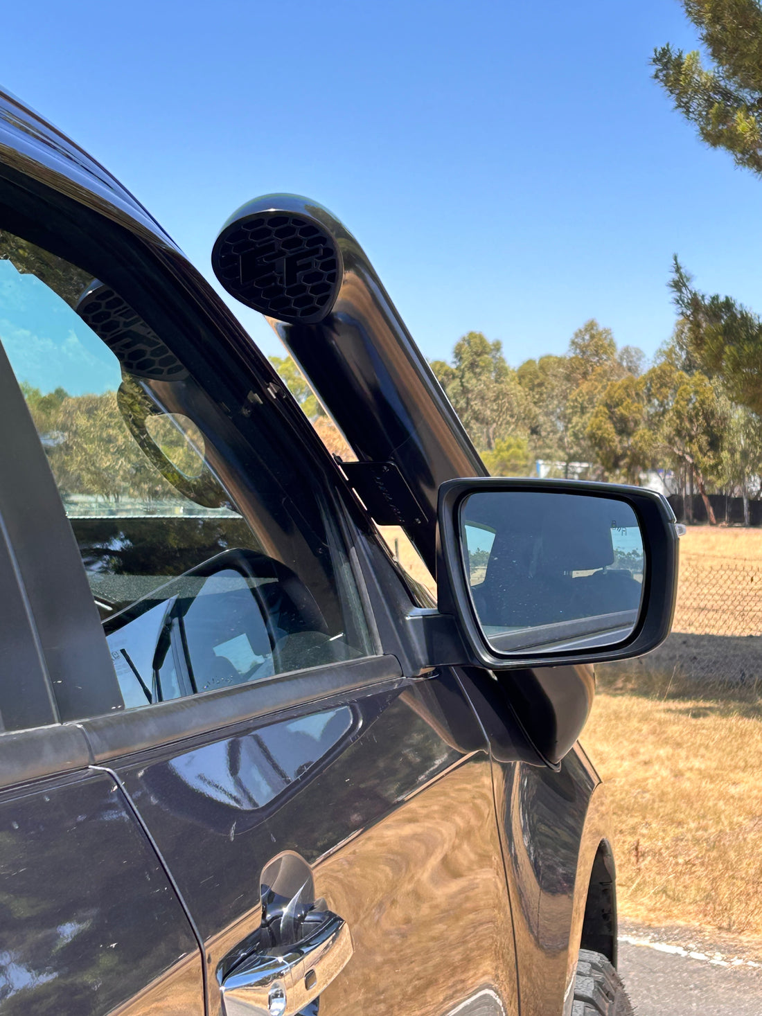 Mazda BT-50 Stainless Steel Short-Entry Snorkel - Canna Fabrication