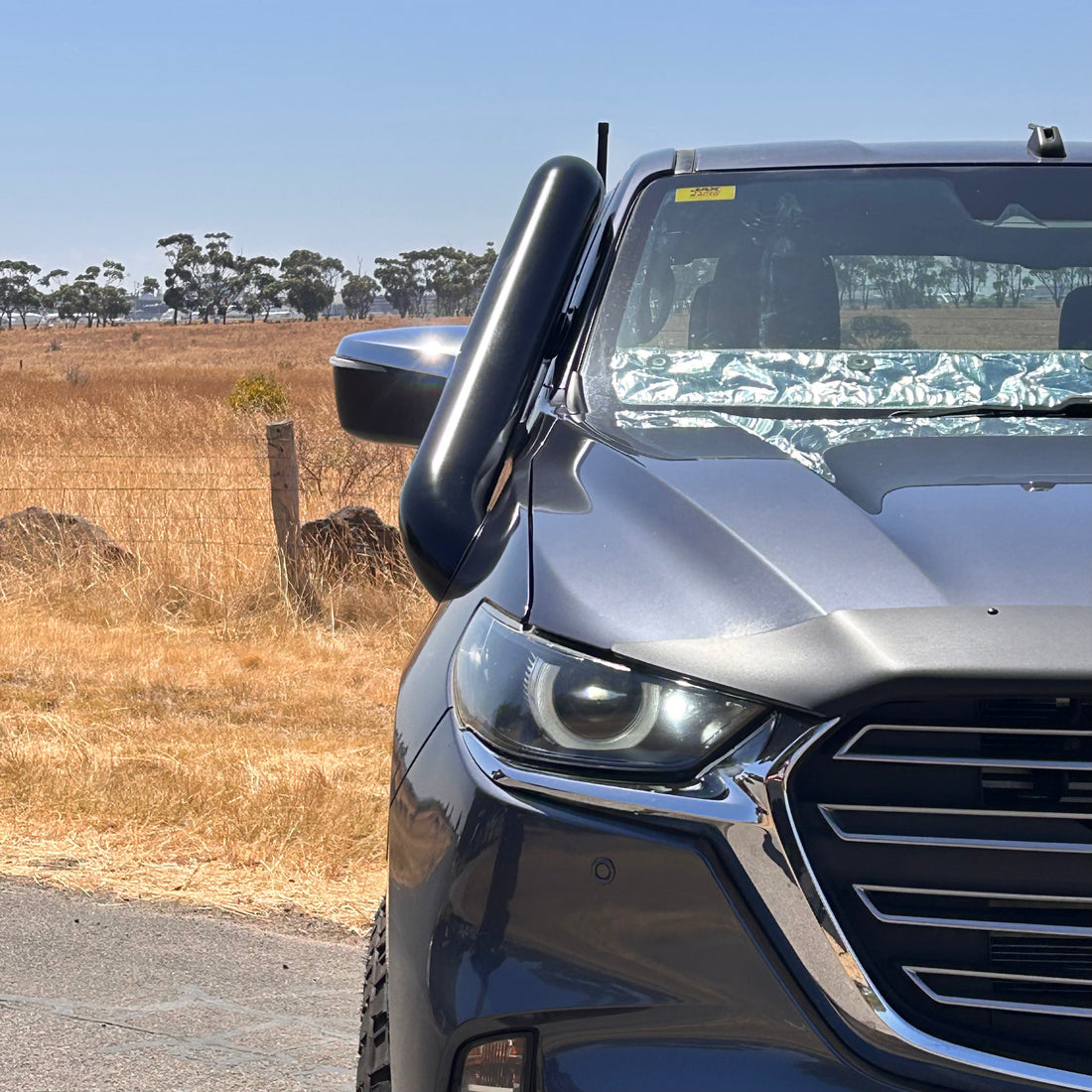 Mazda BT-50 Stainless Steel Short-Entry Snorkel - Canna Fabrication