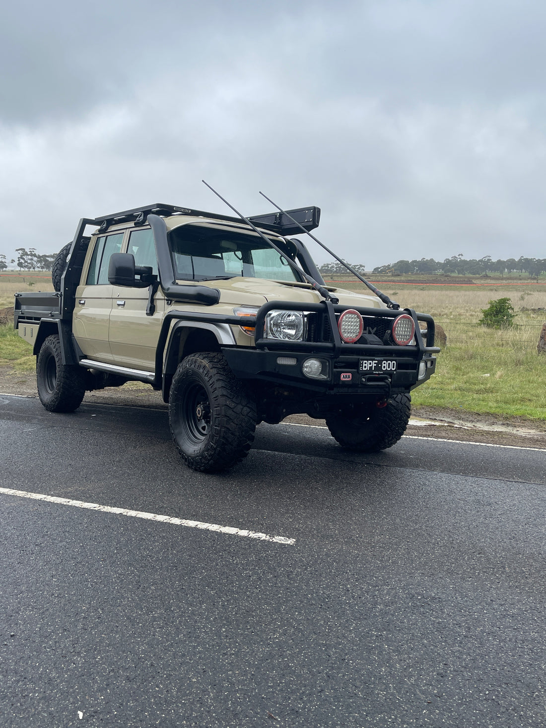Toyota Landcruiser 76/78/79 Series 5" Twin Snorkels (Pre-Facelift)