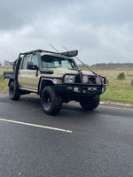 Toyota LandCruiser 76/78/79 Series 5 inch twin snorkels (pre-facelift) by Canna Fabrication