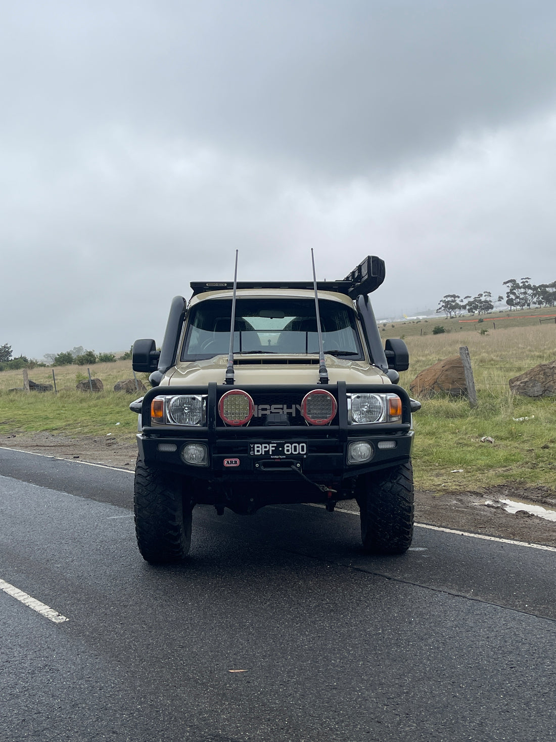 Toyota Landcruiser 76/78/79 Series 5" Twin Snorkels (Pre-Facelift)