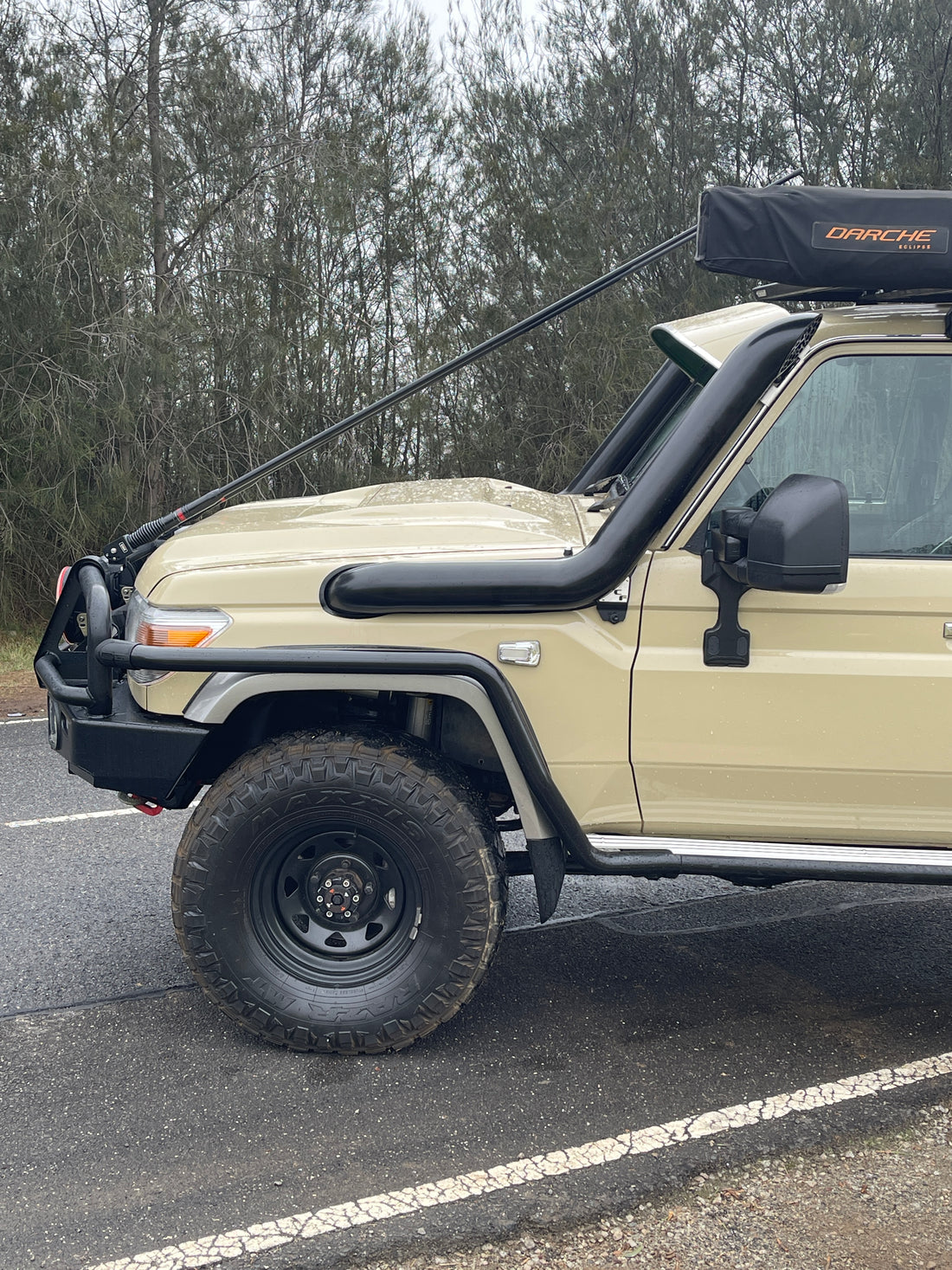 Toyota Landcruiser 76/78/79 Series 5" Twin Snorkels (Pre-Facelift)