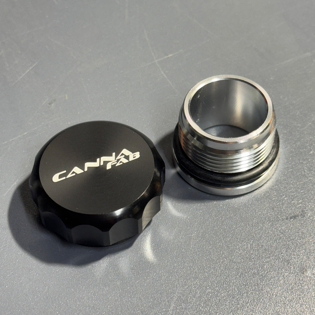 Canna Fab Weld On Cap Aluminium 1.5 Inch