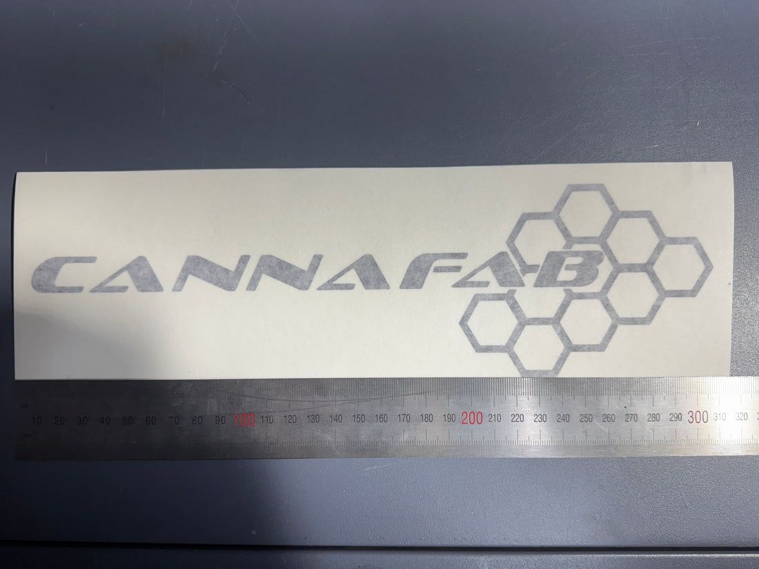 Canna Fab Snorkel Sticker / Window Banner