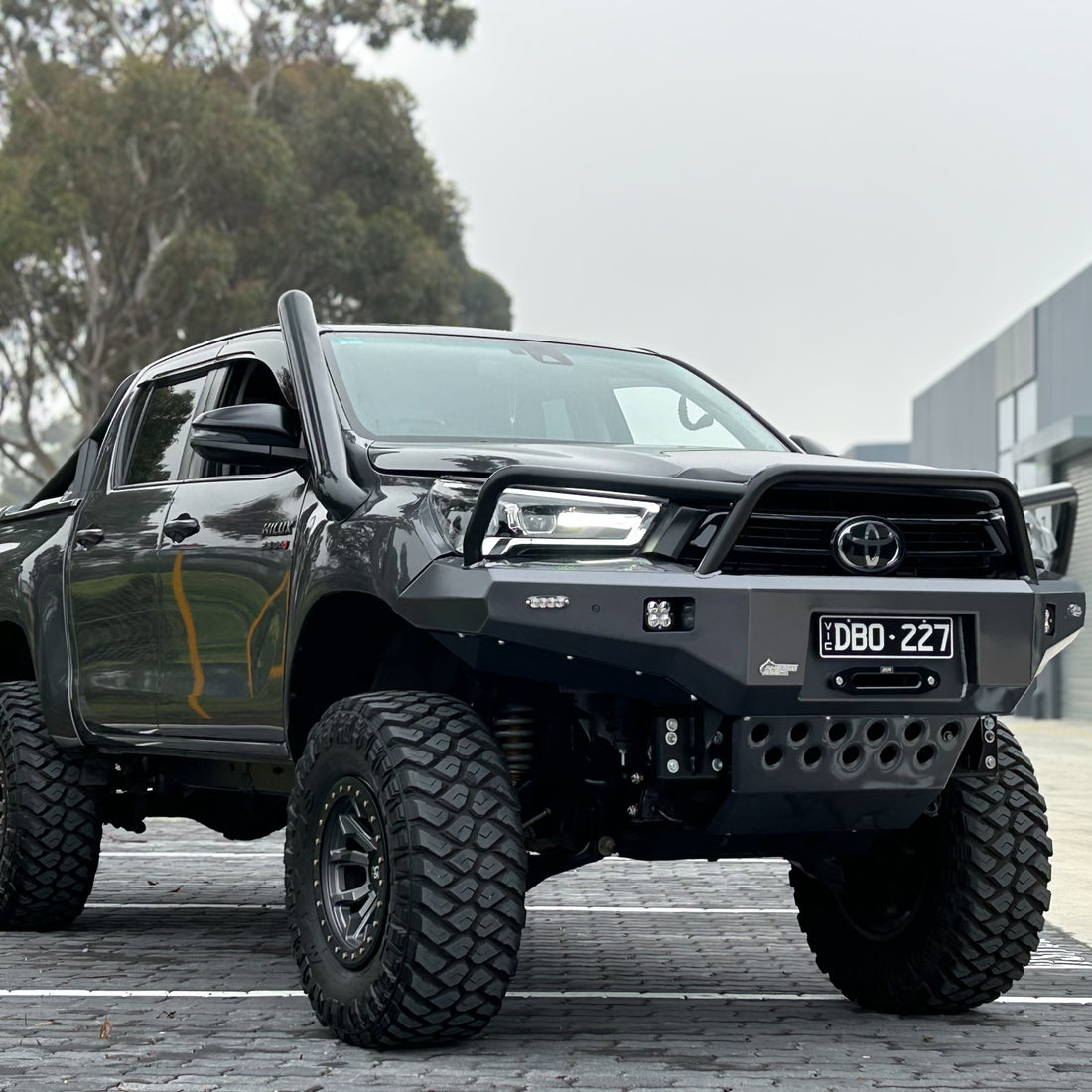 Toyota Hilux N80 Short-Entry Snorkel