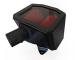 Toyota LandCruiser 200 Series twin pod filter airbox by Canna Fabrication — render, side outlet view