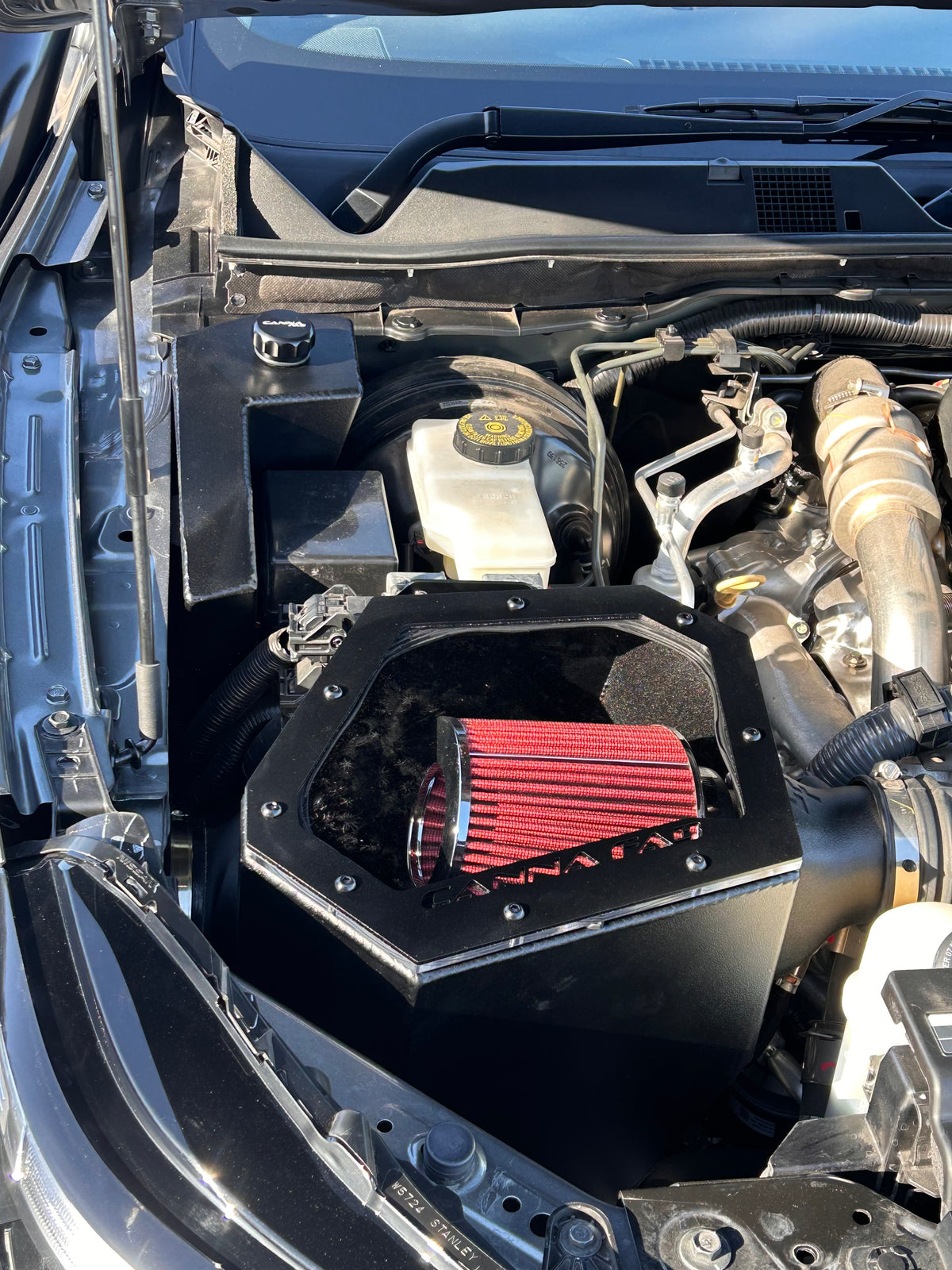 Nissan Navara NP300 D23 aftermarket airbox by Canna Fabrication