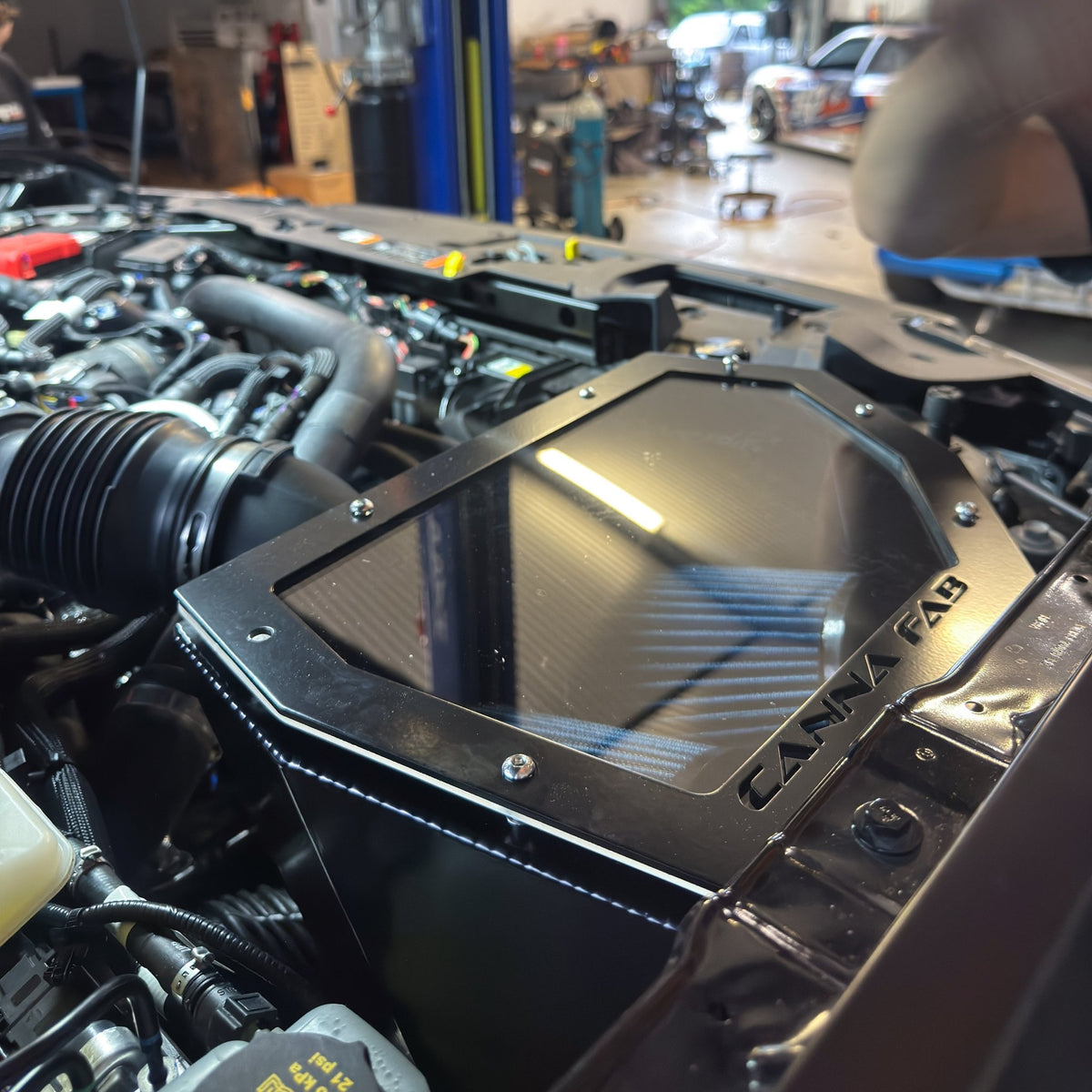 Ford Next-Gen Ranger Raptor aftermarket airbox by Canna Fabrication