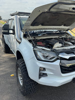Isuzu D-Max twin pod filter aftermarket airbox by Canna Fabrication