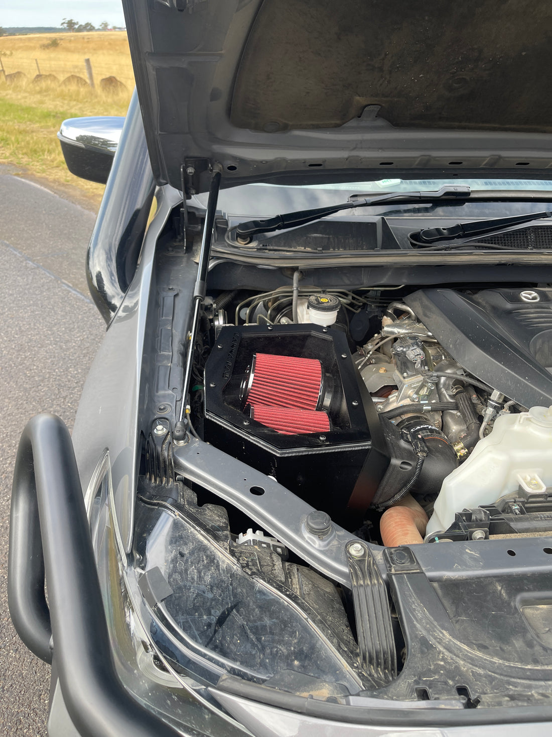 Mazda BT-50 22+ Twin Pod Filter Aftermarket Airbox - Canna Fabrication
