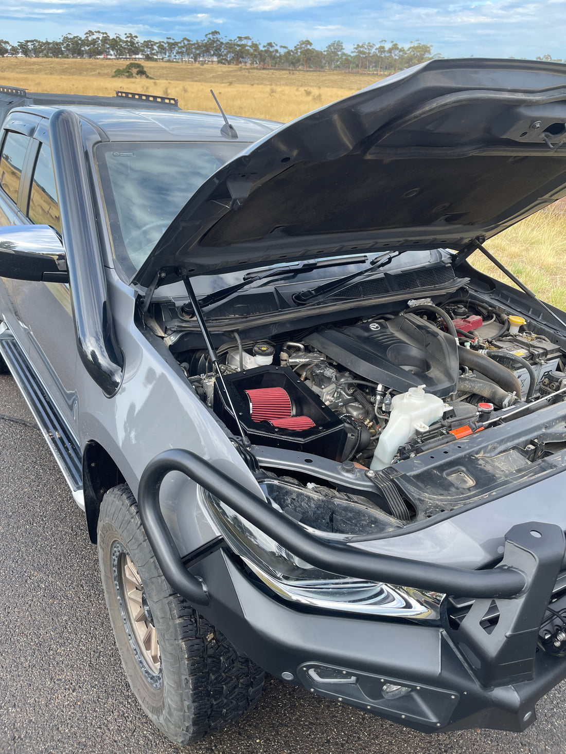 Mazda BT-50 22+ Twin Pod Filter Aftermarket Airbox - Canna Fabrication
