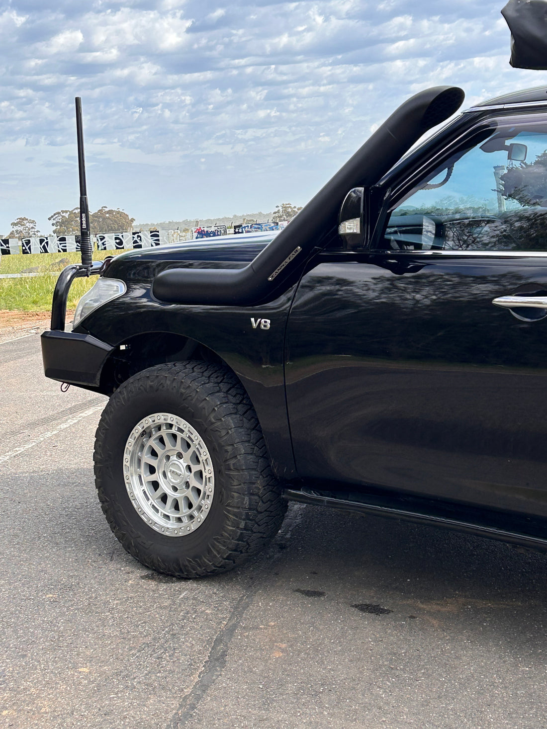 Nissan Patrol Y62 Mid-Entry Snorkel - Canna Fabrication