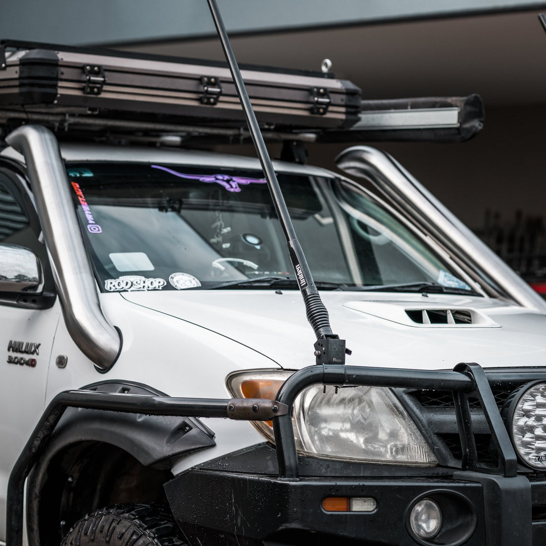 Toyota Hilux N70 Twin Snorkel's - Snorkels - HLX - 4.5" - TWIN - TD - SM - Canna Fabrication