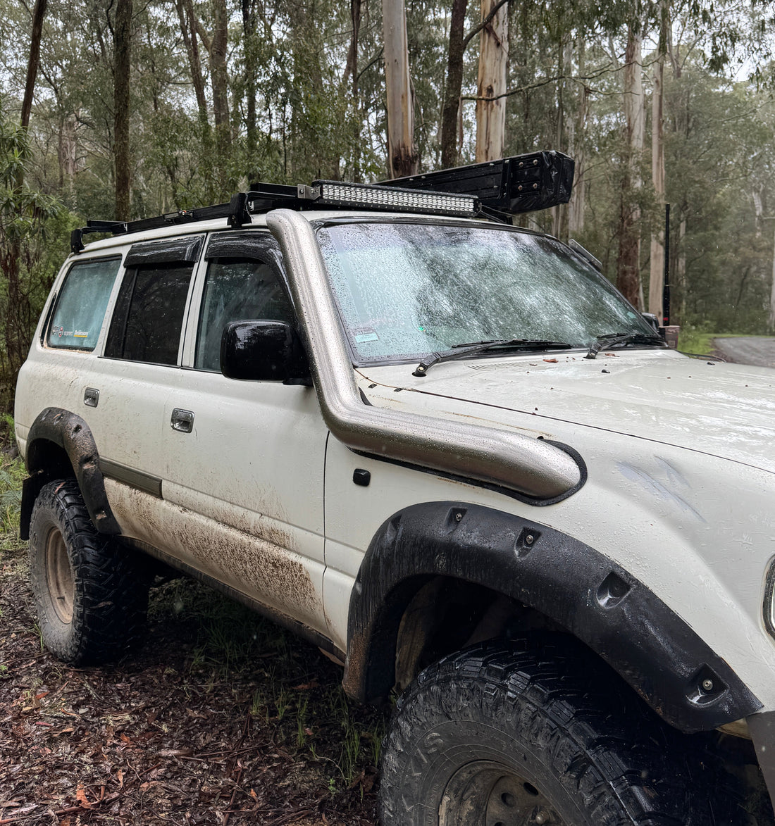 Toyota 80 Series Landcruiser Long-Entry Snorkel (Cover-up) - Canna Fabrication