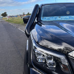 Nissan Navara NP300 4.5" Teardrop Snorkel for Stock Airbox - Kit - Canna Fabrication