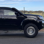 Nissan Navara NP300 teardrop snorkel for stock airbox kit by Canna Fabrication