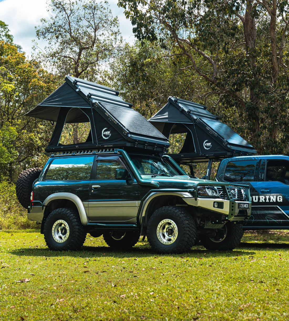 Nissan Patrol GU Teardrop 4.5" Mid Entry Stainless Snorkel (Series 1 - 3) - Canna Fabrication
