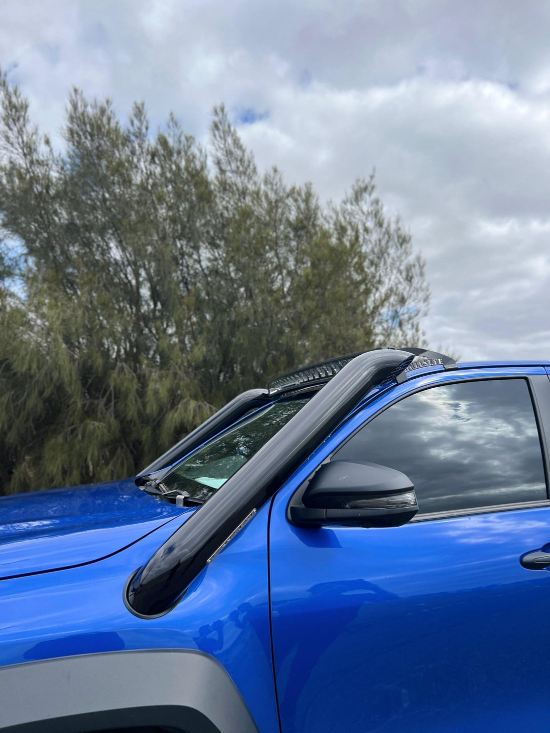 Toyota Hilux N80 Twin Snorkel's - Snorkels - HLX - 4.5" - TWIN - TD - SM - Canna Fabrication