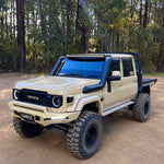 Toyota Landcruiser 76/78/79 Series 5" Twin Snorkels - Canna Fabrication