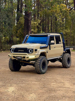 Toyota Landcruiser 76/78/79 Series 5" Twin Snorkels - Canna Fabrication