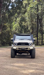Toyota Landcruiser 76/78/79 Series 5" Twin Snorkels - Canna Fabrication